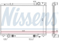 Radiator, engine cooling 647451 Nissens