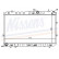 Radiator, engine cooling 66681 Nissens