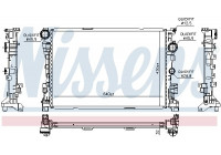 Radiator, engine cooling 67190 Nissens