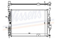 Radiator, engine cooling 67364 Nissens