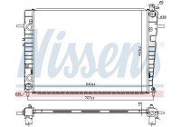 Radiator, engine cooling 67618 Nissens