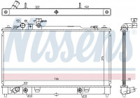 Radiator, engine cooling 68550 Nissens