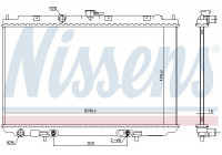 Radiator, engine cooling 68732 Nissens