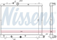 Radiator, engine cooling 69404 Nissens