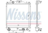 Radiator, engine cooling 69405 Nissens
