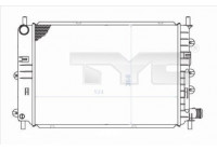 Radiator, engine cooling 710-0034 TYC