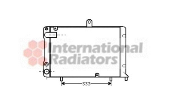 Radiator, engine cooling 73002002 International Radiators, Image 2