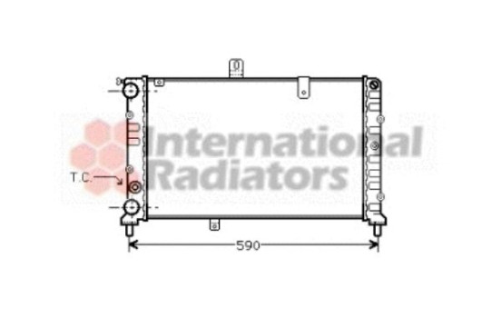 Radiator, engine cooling 73002027 International Radiators, Image 2