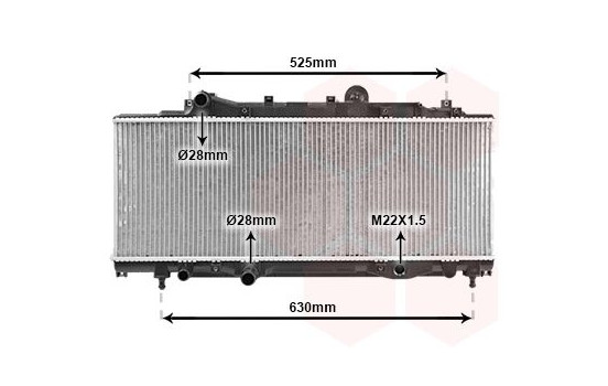 Radiator, engine cooling 73002072 International Radiators, Image 2
