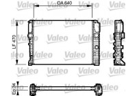 Radiator, engine cooling 732849 Valeo