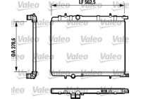 Radiator, engine cooling 732892 Valeo