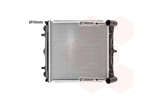 Radiator, engine cooling 74002037 International Radiators, Image 2