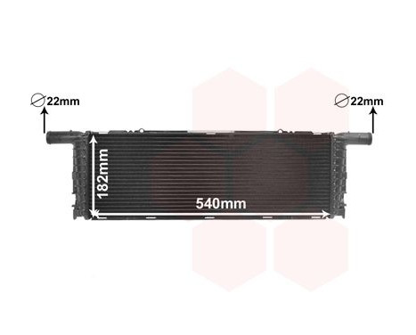 Radiator, engine cooling 74012701 International Radiators