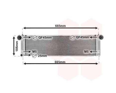 Radiator, engine cooling 74012706 International Radiators