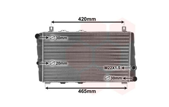 Radiator, engine cooling 76002002 International Radiators