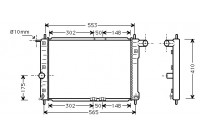 Radiator, engine cooling 81002039 International Radiators