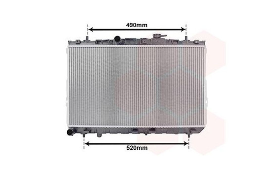Radiator, engine cooling 82002185 International Radiators, Image 2