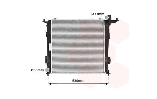 Radiator, engine cooling 82002207 International Radiators, Image 2