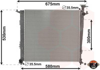 Radiator, engine cooling 82012715 International Radiators Plus