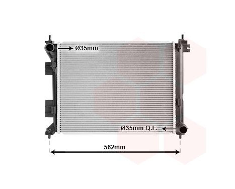 Radiator, engine cooling 82012724 International Radiators