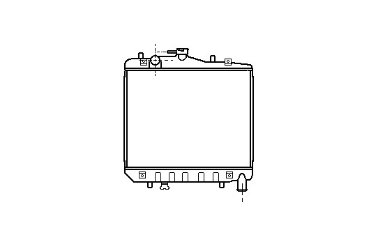 Radiator, engine cooling 83002001 International Radiators