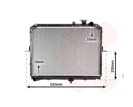 Radiator, engine cooling 83002033 International Radiators, Image 2