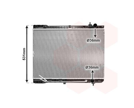 Radiator, engine cooling 83002246 International Radiators