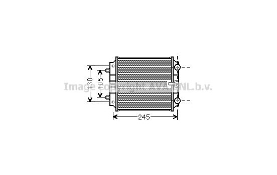 Radiator, engine cooling AI2336 Ava Quality Cooling