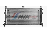 Radiator, engine cooling Ai2450 Ava Quality Cooling