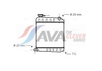 Radiator, engine cooling AU2013 Ava Quality Cooling