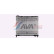 Radiator, engine cooling AU2337 Ava Quality Cooling