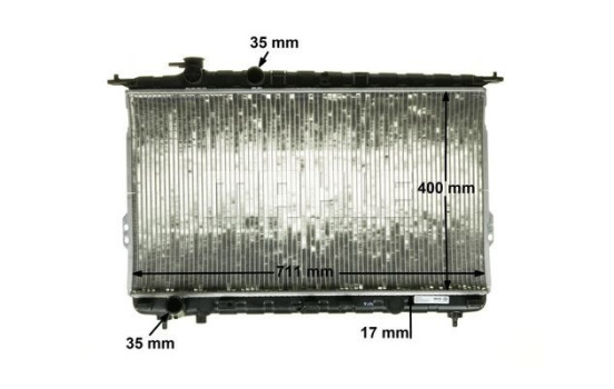Radiator, engine cooling BEHR *** PREMIUM LINE ***, Image 10