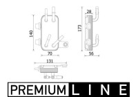 Radiator, engine cooling BEHR *** PREMIUM LINE ***