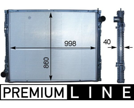 Radiator, engine cooling BEHR *** PREMIUM LINE ***