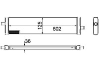 Radiator, engine cooling BEHR *** PREMIUM LINE ***