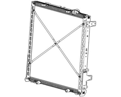 Radiator, engine cooling BEHR *** PREMIUM LINE ***, Image 2