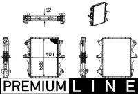 Radiator, engine cooling BEHR *** PREMIUM LINE ***