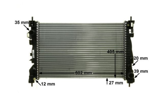 Radiator, engine cooling BEHR *** PREMIUM LINE ***, Image 10