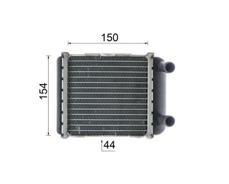 Radiator, engine cooling BEHR *** PREMIUM LINE ***, Image 12