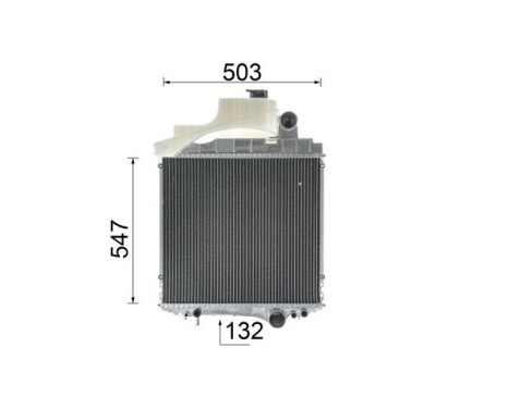 Radiator, engine cooling BEHR *** PREMIUM LINE ***, Image 12