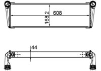 Radiator, engine cooling BEHR *** PREMIUM LINE ***