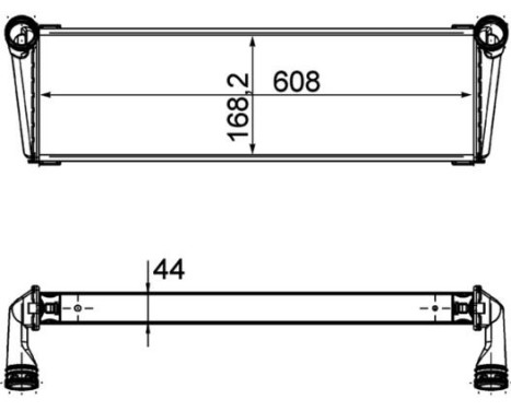 Radiator, engine cooling BEHR *** PREMIUM LINE ***