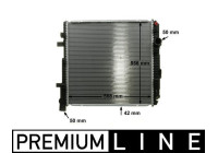Radiator, engine cooling BEHR *** PREMIUM LINE ***