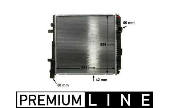 Radiator, engine cooling BEHR *** PREMIUM LINE ***