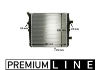 Radiator, engine cooling BEHR *** PREMIUM LINE ***
