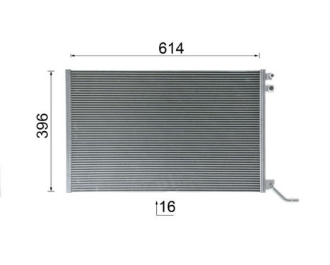 Radiator, engine cooling BEHR *** PREMIUM LINE ***, Image 11