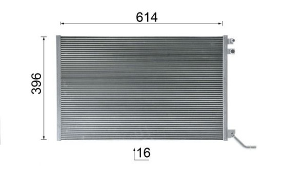 Radiator, engine cooling BEHR *** PREMIUM LINE ***, Image 11