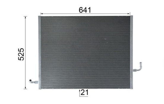 Radiator, engine cooling BEHR *** PREMIUM LINE ***, Image 11