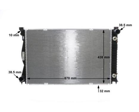 Radiator, engine cooling BEHR, Image 12