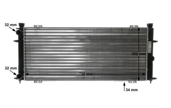 Radiator, engine cooling BEHR, Image 11